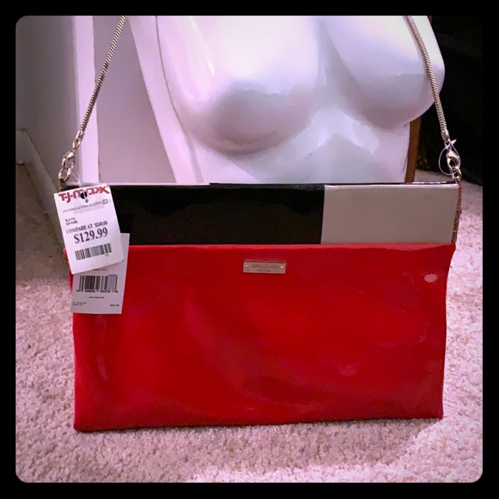 Kate Spade Brynn Clutch Pastiche Patent Leather